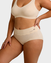 Comfort High-Waist Cotton Briefs