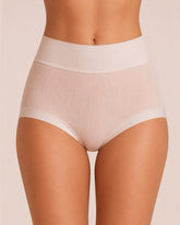 5-Pack Ribbed Cotton High-Waist Briefs