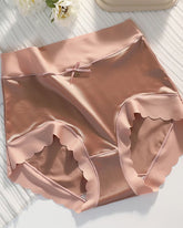 Ice Silk Satin Breathable Briefs