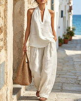 Easygoing Linen Escape Set