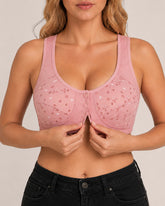 3-Pack Front Closure Wireless Bras