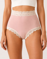 Luxe Cotton Seamless Lace Panties