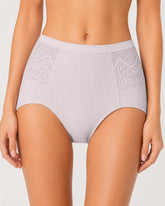High Waisted Cotton Ribbed Breathable Underwear