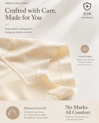 Confident Tummy-Control Cotton Panties