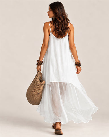 Asymmetrical Hem Dress