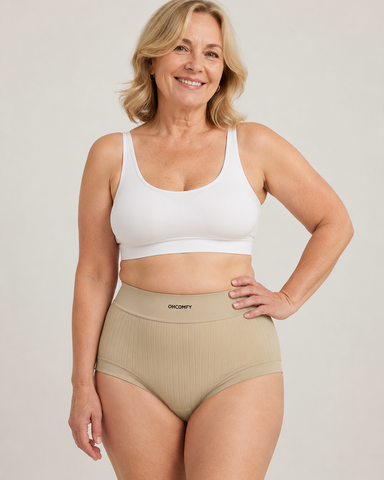 Cotton Antibacterial Seamless Breathable Briefs