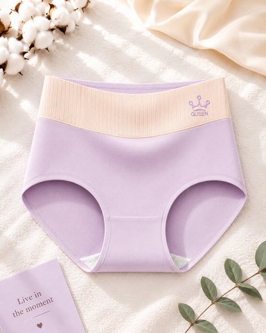 Colorblock Cotton Comfort Briefs