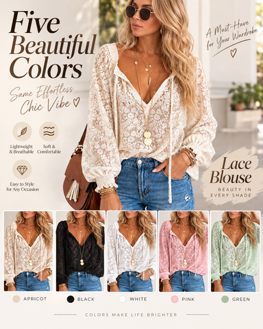 Delicate Floral Lace Top