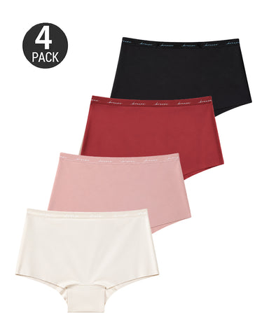 4-Pack  Letter Print  Panties