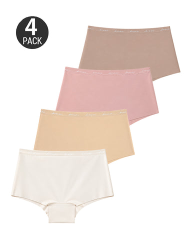 4-Pack  Letter Print  Panties