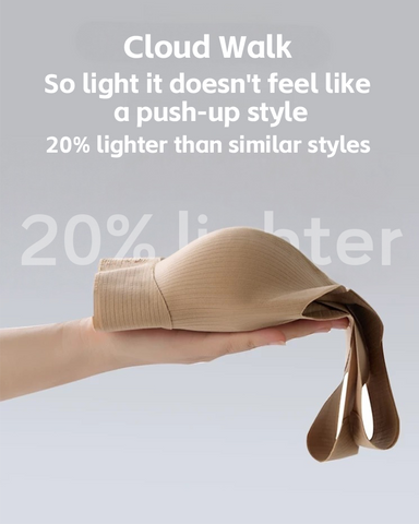 Women's V-neck wireless comfortable and breathable vest bra