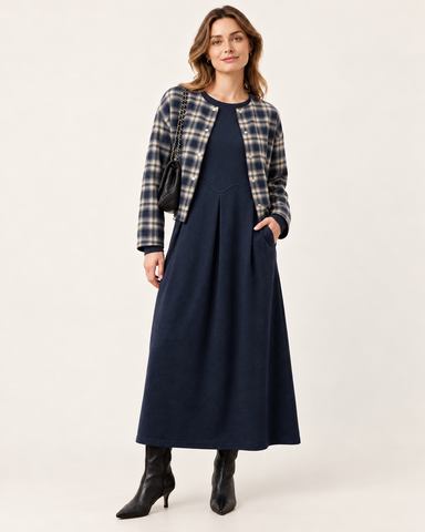 Women's Knit Midi Dress