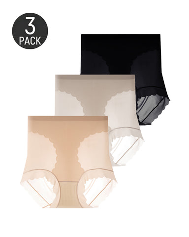 3-Pack Seamless Breathable Shaping Panties