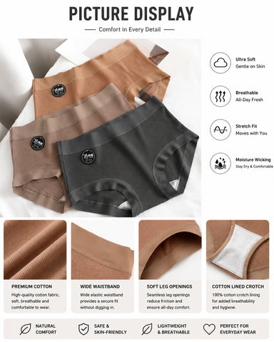 5-Pack Ribbed Cotton High-Waist Briefs