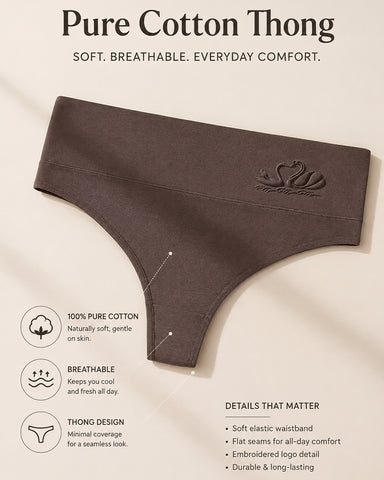 Pure Cotton Thong