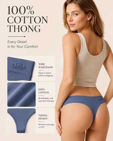 Pure Cotton Thong