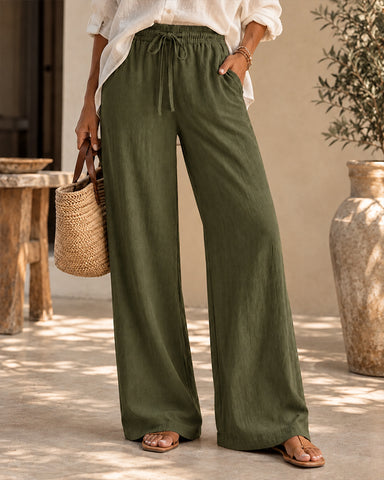 Casual Cotton Linen Shirt and Pants