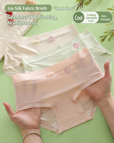 Silky Ice-Silk Seamless Panties