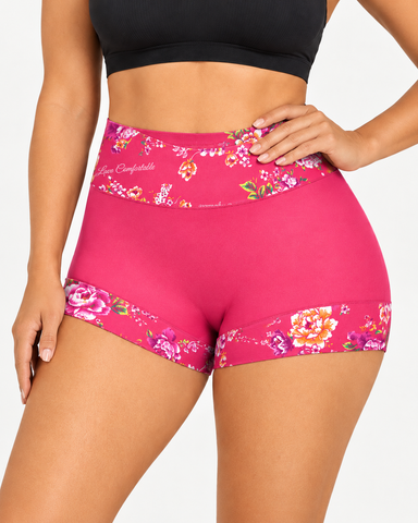 Floral High-Rise Boyshort Underwear – 3-Pack