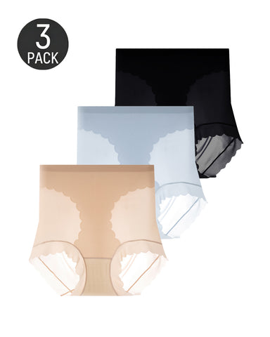 3-Pack Seamless Breathable Shaping Panties