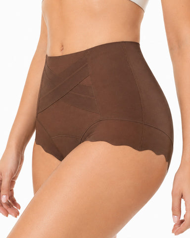 3-Pack Crossover Tummy Control Seamless  Panties