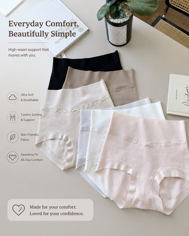 5-Pack Full Coverage Cotton Panties
