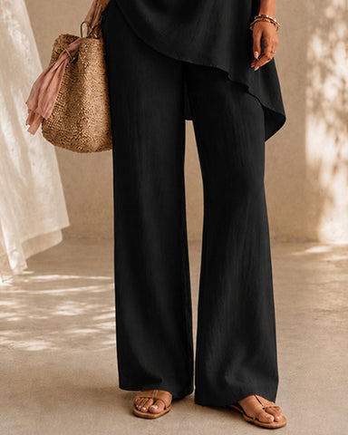 Casual Cotton Linen Shirt and Pants