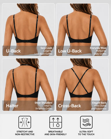 Low Back Seamless Bra