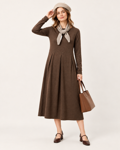 Women's Knit Midi Dress