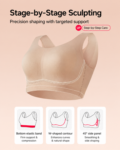 Seamless Wire Free Comfort Invisible Vest Bra