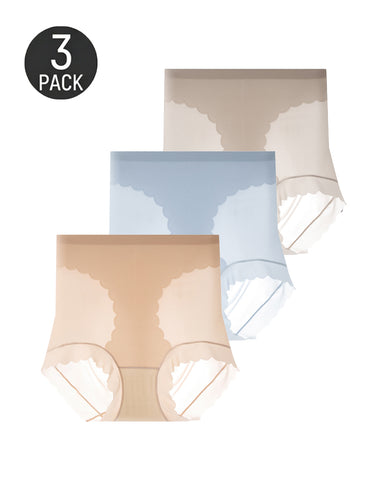 3-Pack Seamless Breathable Shaping Panties