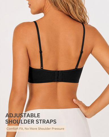 2-Pack  Trim Wire-Free Push-Up Bra