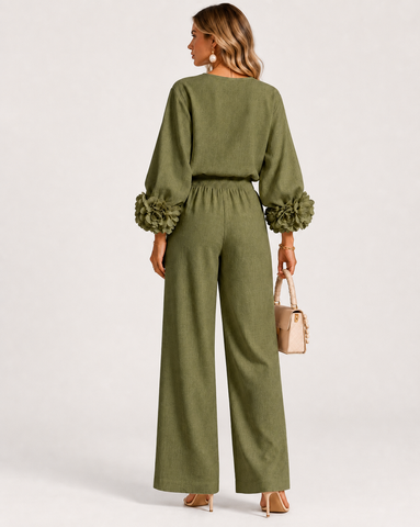 Cotton Linen Lounge Set
