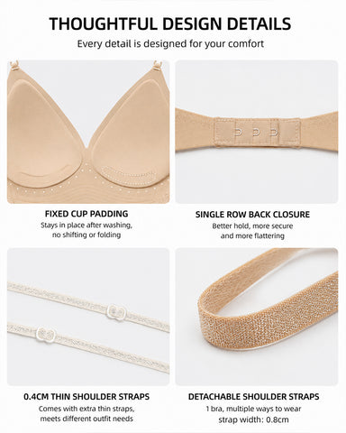 Low Back Seamless Bra