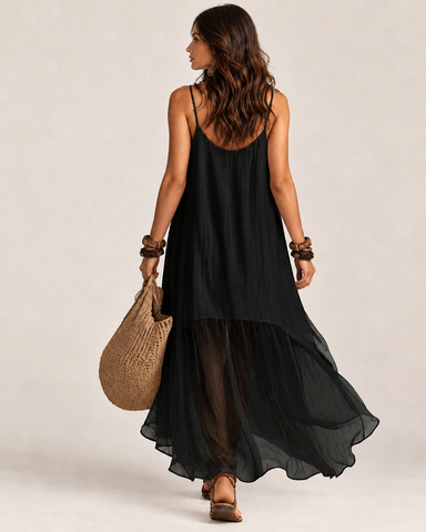 Asymmetrical Hem Dress