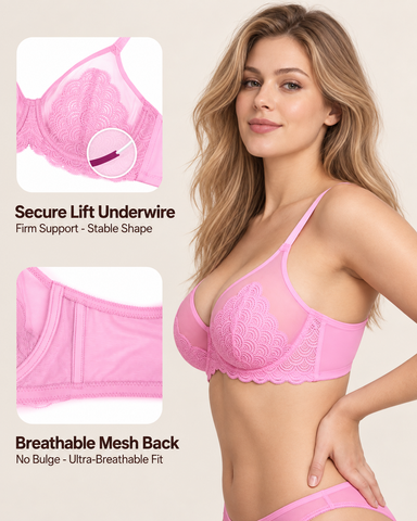 Lace Support Bra