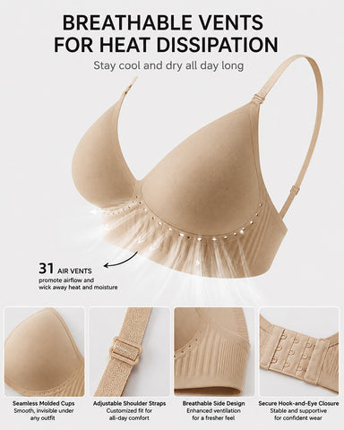 Low Back Seamless Bra