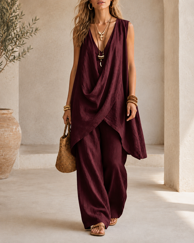 The Free Spirit Draped Set