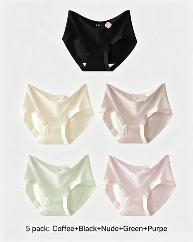 Silky Ice-Silk Seamless Panties