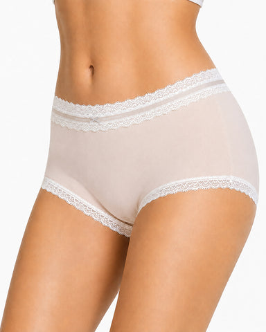 5-Pack Pure Cotton Lace Trim Panties