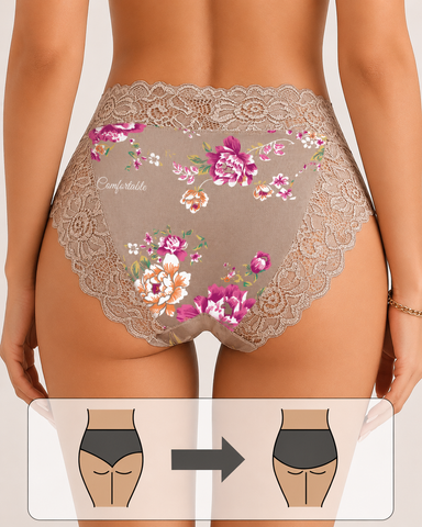 4-Pack Soft Bloom Lace Panties