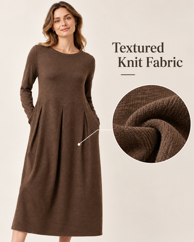 Women's Knit Midi Dress