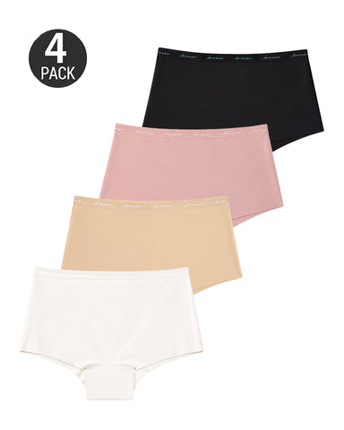 4-Pack  Letter Print  Panties