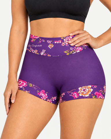 Floral High-Rise Boyshort Underwear – 3-Pack