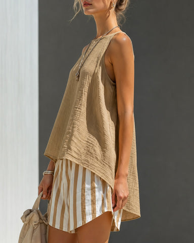 Relaxed Coastal Two-Piece Set