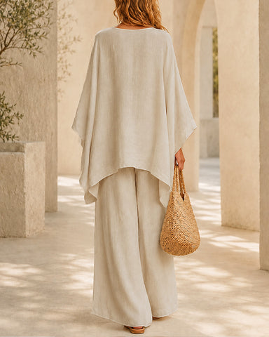 Breezy Linen Two-Piece Set