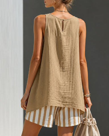 Relaxed Coastal Two-Piece Set