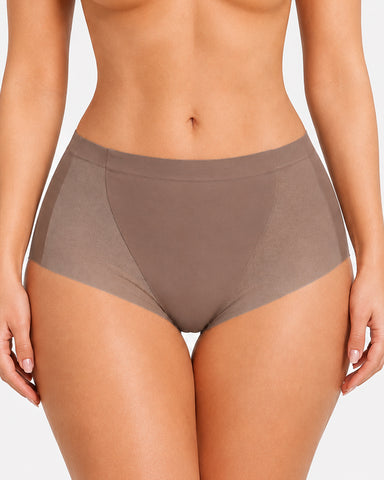 5-Pack Seamless Ice Silk See-Through Mesh Panties