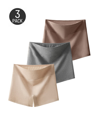 3-Pack Stretch Cotton Comfort Shorts