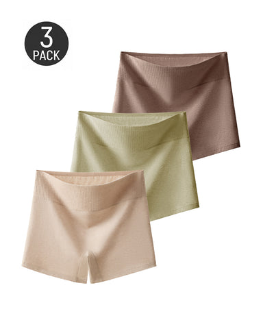3-Pack Stretch Cotton Comfort Shorts